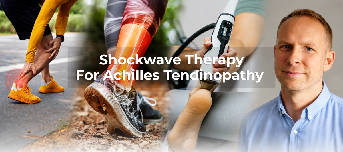 Shockwave therapy for Achilles Tendinopathy with osteopath Dwaine Ford